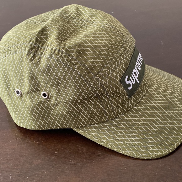 Vintage Supreme Green Box Logo 5 Panel Camp Cap - Early 2000’s - Picture 4 of 10